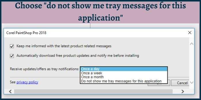 Remove Corel Painter Ads