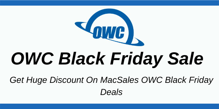OWC Black Friday Sale