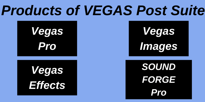 Products of Vegas Post Suite