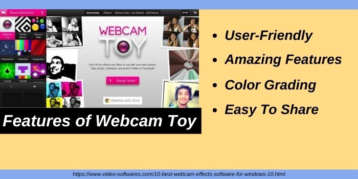 Features of Webcam Toy